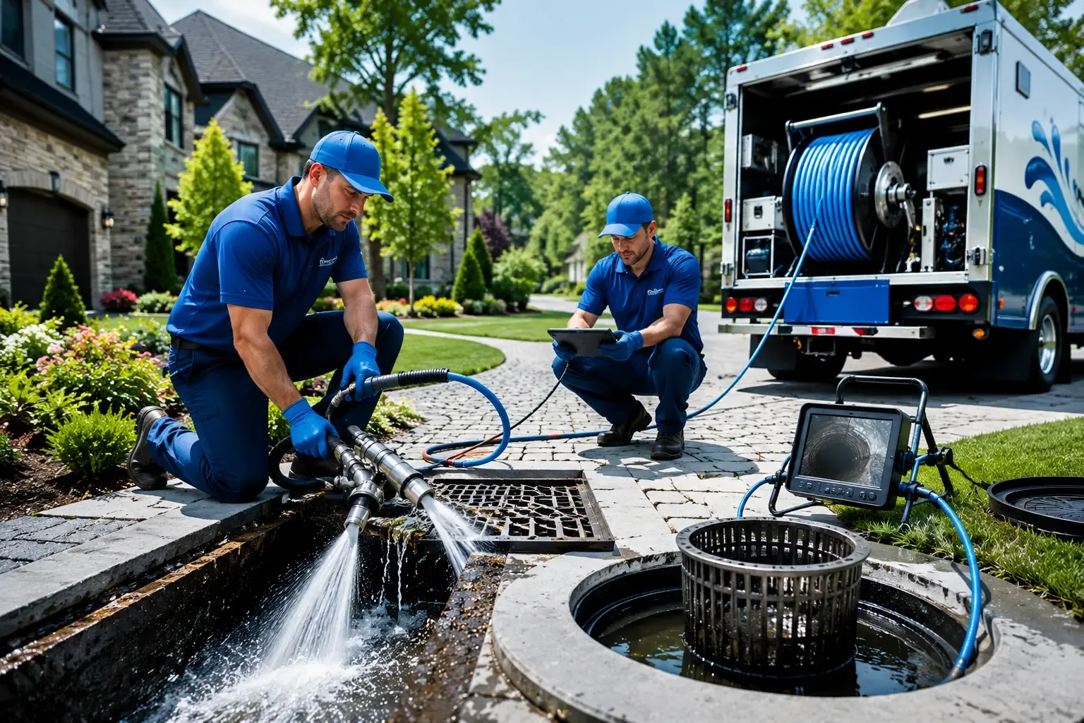 Local outdoor drain cleaning professionals in Stem, NC